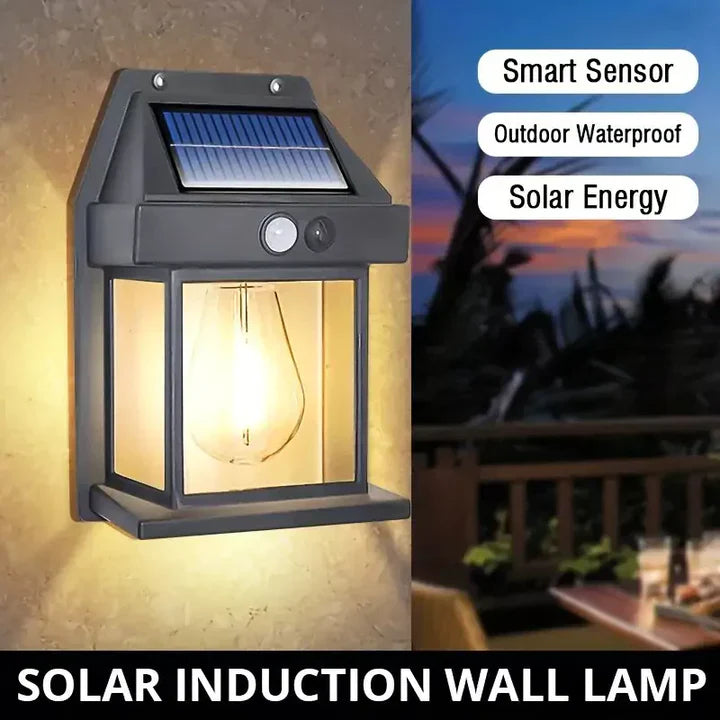 Solar Interaction Outdoor Wall Lamp